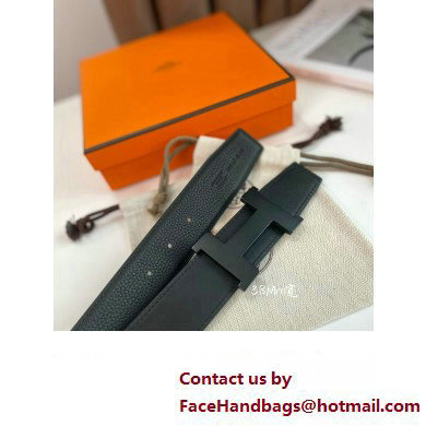 Hermes Constance belt buckle  &  Reversible leather strap 38 mm 01 2023